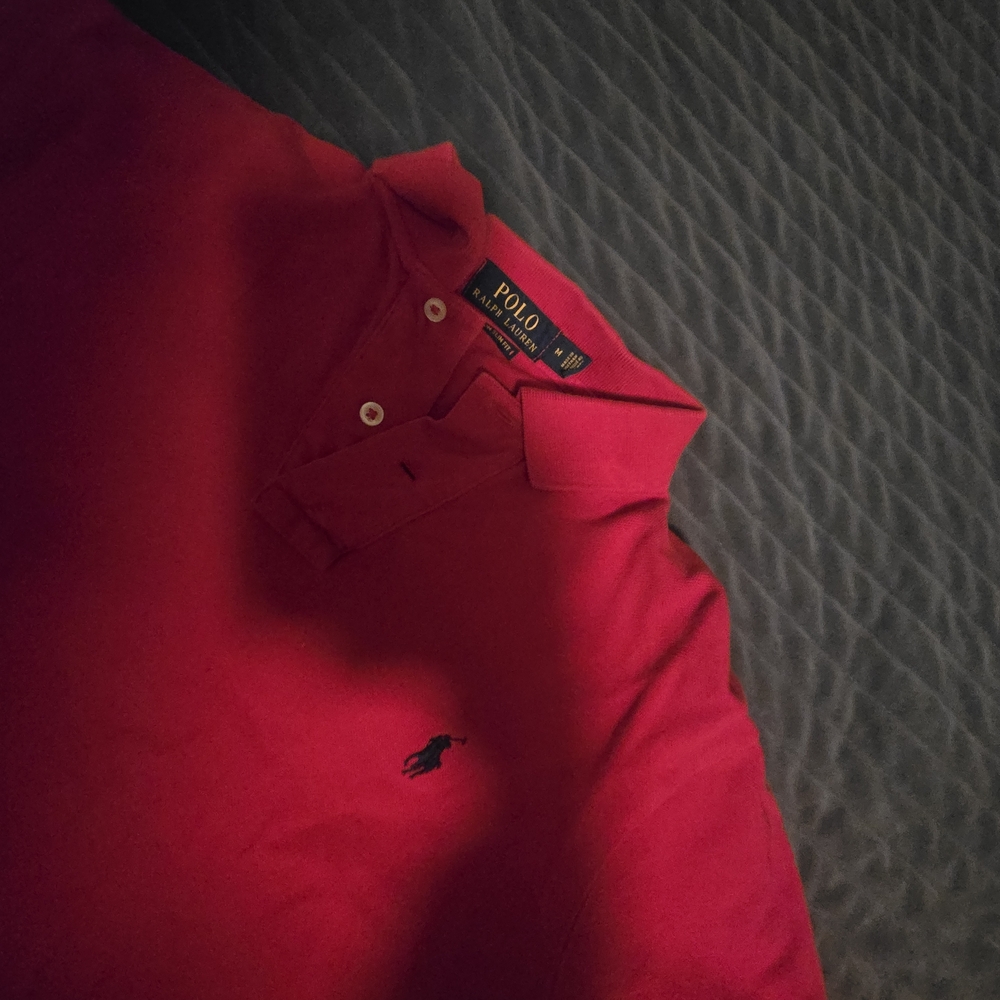 Polo by Ralph Lauren Men's Red Polo Shirt